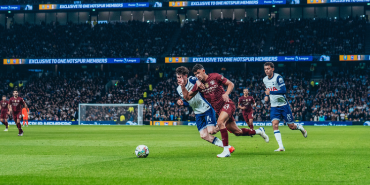 Tottenham vs Manchester City. Foto: X/@ManCity