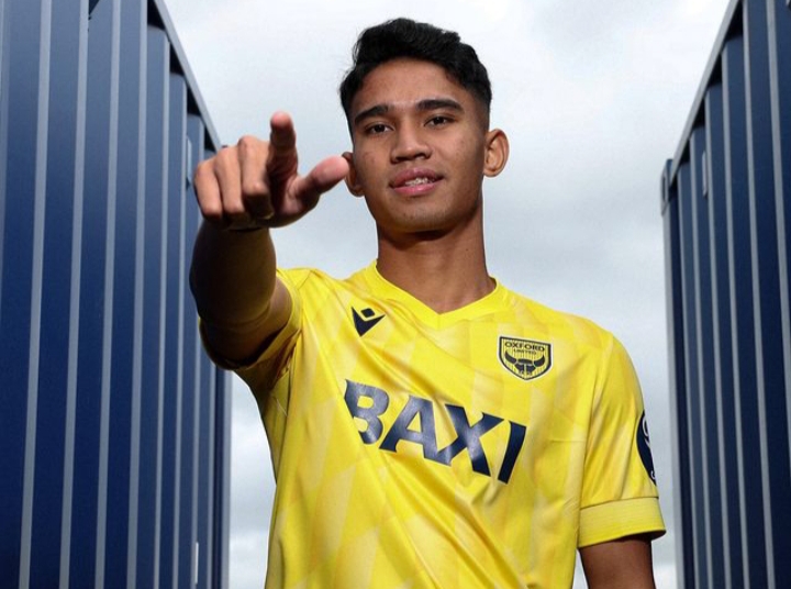 Pemain Timnas Indonesia, Marselino Ferdinan. Foto: Instagram/@oufcofficial