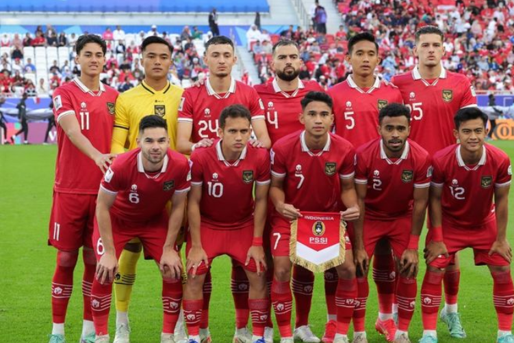 Para pemain Timnas Indonesia. Foto: GIUSEPPE CACACE/AFP